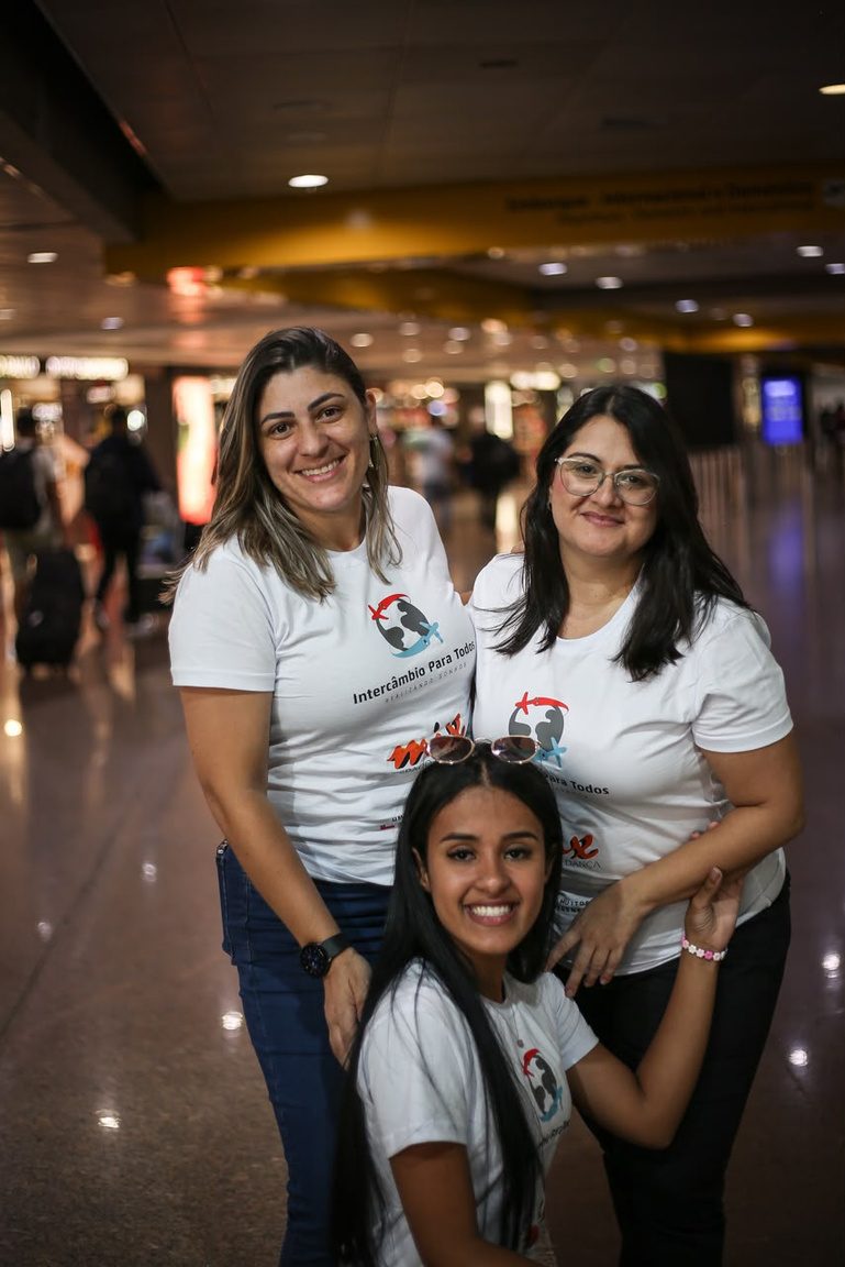 Participantes da viagem da Escola de Dança Mix organizada pela IPT